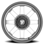 Fittipaldi Offroad Alpha Series 18x9 +12 8x165mm 130.2mm Gloss Black Machined