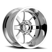Fittipaldi Offroad Alpha Series 20x9 +12 6x135mm 106.2mm Chrome Mirror Coat Chrome
