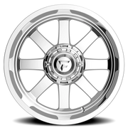 Fittipaldi Offroad Alpha Series 20x10 -25 6x135mm 106.2mm Chrome Mirror Coat Chrome