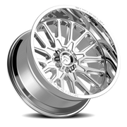 Fittipaldi Offroad Alpha Series 20x10 -19 8x165.1mm 125.2mm Chrome Mirror Coat Chrome
