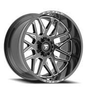 Fittipaldi Offroad Alpha Series 20x10 -19 6x135mm 106.2mm Gloss Black Milled