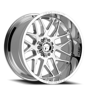 Fittipaldi Offroad Alpha Series 20x10 -19 6x135mm 106.2mm Chrome Mirror Coat Chrome