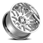 Fittipaldi Offroad Alpha Series 20x10 -19 6x135mm 106.2mm Chrome Mirror Coat Chrome