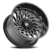 Fittipaldi Offroad Alpha Series 20x10 -19 8x165mm 125.2mm Gloss Black Milled