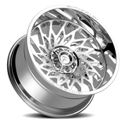 Fittipaldi Offroad Alpha Series 20x10 -19 6x135mm 106.2mm Chrome Mirror Coat Chrome