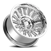 Fittipaldi Offroad Alpha Series 20x10 -19 8x170mm 125.2mm Chrome Mirror Coat