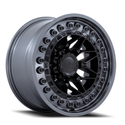 Black Rhino Alpha 17x9 -12 5x127mm 71.5mm Matte Black Gunmetal Lip