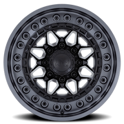Black Rhino Alpha 17x9 -12 5x127mm 71.5mm Matte Black Gunmetal Lip