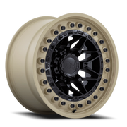 Black Rhino Alpha 18x9 +0 6x139.7mm 106.1mm Matte Black Sand Lip
