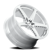 Ohm Amp 21x10 +30 5x120mm 64.1mm Machined Silver