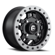 Fuel Anza UTV 14x7 +38 4x136mm 110.2mm Matte Black Beadlock