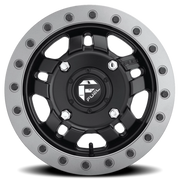 Fuel Anza UTV 14x7 +13 4x136mm 110.2mm Matte Black Beadlock