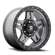 Fuel Anza 17x8.5 -6 5x139.7mm 78.1mm Matte Gunmetal