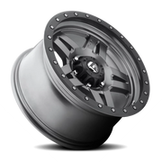 Fuel Anza 16x8 +1 6x139.7mm 108mm Matte Gunmetal