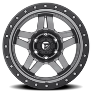 Fuel Anza 18x9 +19 6x139.7mm 106.1mm Matte Gunmetal