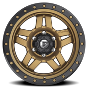 Fuel Anza 17x8.5 +6 6x139.7mm 108mm Bronze