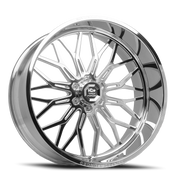 Luxxx HD Forged Dually Apache HD03 22x8.25 +146 8x165mm 121.4mm Polished