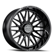 Lock Offroad Apex 22x12 -44 5x127mm 87.1mm Gloss Black