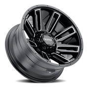 Ultra Apocalypse 236 18x9 +18 5x150mm 110.3mm Gloss Black Milled Accents-Clear Coat
