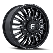 Fuel Arc Dually 20x8.25 +104 10x225mm 170.1mm Gloss Black Milled
