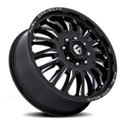 Fuel Arc Dually 22x8.25 +104 8x200mm 142mm Gloss Black Milled