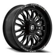 Fuel Arc UTV 24x7 +13 4x137mm 110.1mm Gloss Black Milled
