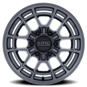 KMC Archer 17x8.5 +0 6x139.7mm 106.1mm Gloss Anthracite