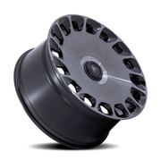 Asanti Black Label Aristocrat 20x10.5 +38 5x112mm 74.1mm Gloss Black Machined Face-Double Dark Tint