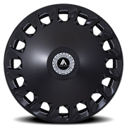 Asanti Black Label Aristocrat 20x9 +27 5x112mm 74.1mm Matte Black