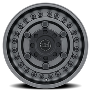 Black Rhino Armory 17x9.5 +6 8x180mm 125.1mm Gunblack