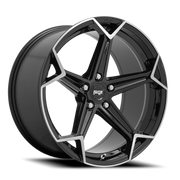 Niche Arrow 20x10.5 +40 5x114.3mm 72.7mm Gloss Black Brushed