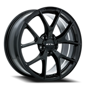RTX OE Arrow 18x8 +45 5x112mm 66.6mm Satin Black