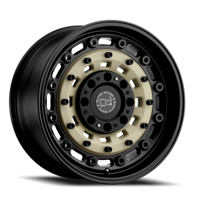 Black Rhino Arsenal 17x9.5 -18 5x127mm 71.6mm Matte Sand On Black