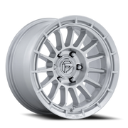 Fuel Ascend 17x9 -12 5x127mm 71.5mm Gloss Silver Machined Face