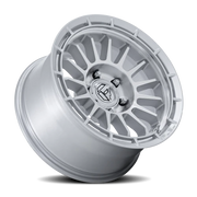 Fuel Ascend 17x8.5 +25 6x139.7mm 106.1mm Gloss Silver Machined Face