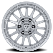 Fuel Ascend 17x8.5 +25 6x139.7mm 106.1mm Gloss Silver Machined Face