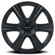 RTX Aspen 18x8 +15 6x120mm 78.1mm Satin Black