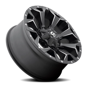 Fuel Assault 20x10 -18 6x135mm 106.4mm Matte Black Milled