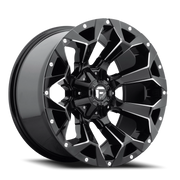 Fuel Assault 17x9 -12 5x114.3mm 78.1mm Gloss Black Milled