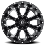 Fuel Assault 20x10 -22 6x135mm 106.1mm Gloss Black Milled
