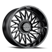 Lock Offroad Assault 22x12 -44 5x127mm 87.1mm Gloss Black