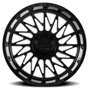 Lock Offroad Assault 20x9 +1 6x135mm 106.2mm Gloss Black