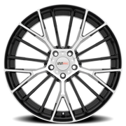 Cray Astoria 18x9 +50 5x120.65mm 70.3mm Gloss Black Mirror Cut Face