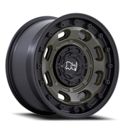 Black Rhino Atlas 17x8.5 -10 5x127mm 78.1mm Olive Drab Green Black Lip