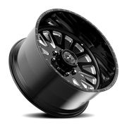 American Force F20 Atom SS 20x10 -18 5x127mm 71.5mm Gloss Black Machined