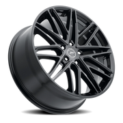 Platinum Atonement 17x8 +35 5x120mm 74.1mm Gloss Black Clear Coat