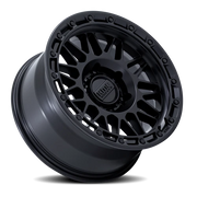 KMC Attack 17x8.5 +25 6x114.3mm 66.06mm Matte Black