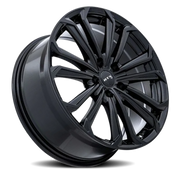 RTX OE Aura 16x7 +38 5x114.3mm 60.1mm Gloss Black
