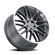 TSW Avalon 19x11 +38 5x120mm 76.1mm Gunmetal Brushed Gunmetal-Machined Lip