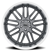 TSW Avalon 19x11 +38 5x120mm 76.1mm Gunmetal Brushed Gunmetal-Machined Lip